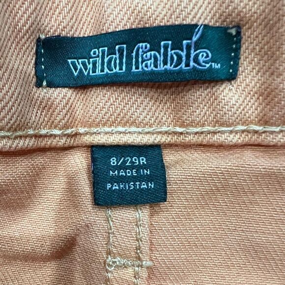 Wild fable high rise mom jean shorts Orange size 8/29 - Picture 8 of 13